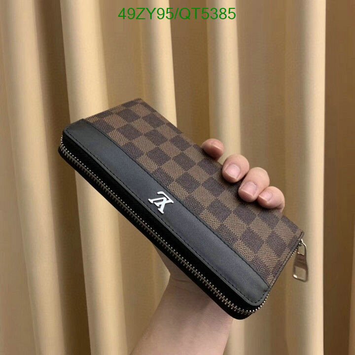 LV Bag-(4A)-Wallet- Code: QT5385 $ 64USD