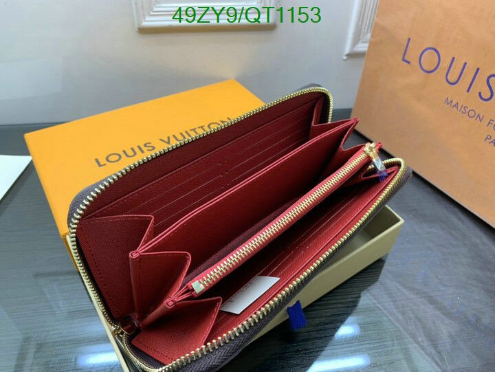 LV Bag-(4A)-Wallet- Code: QT1153 $ 64USD