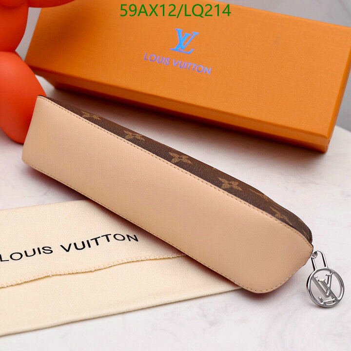 LV Bags-(4A)-Wallet-,Code: LQ214,$ 77USD