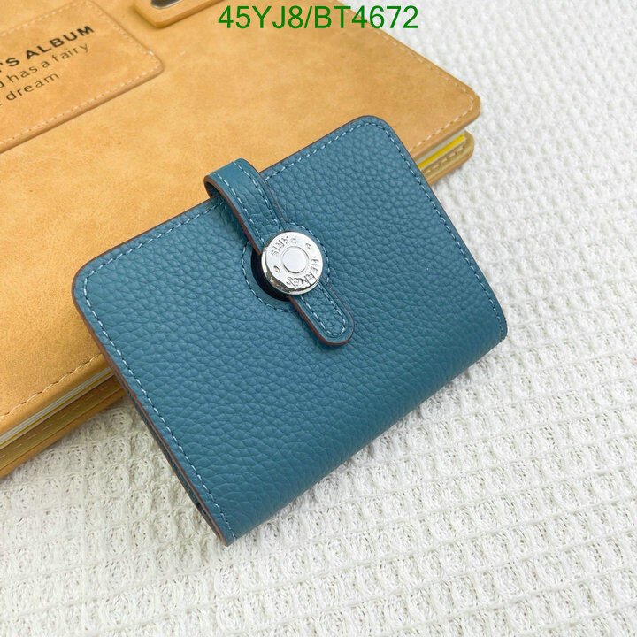 Hermes Bag-(4A)-Wallet- Code: BT4672 $ 59USD