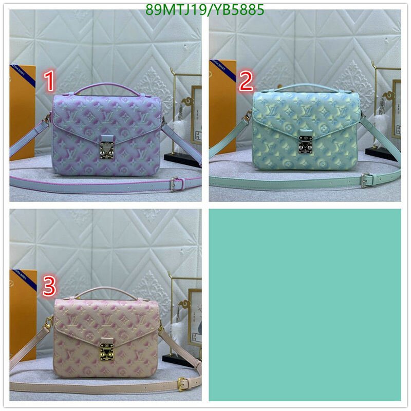 LV Bags-(4A)-Pochette MTis Bag-Twist-,Code: YB5885,$ 116USD