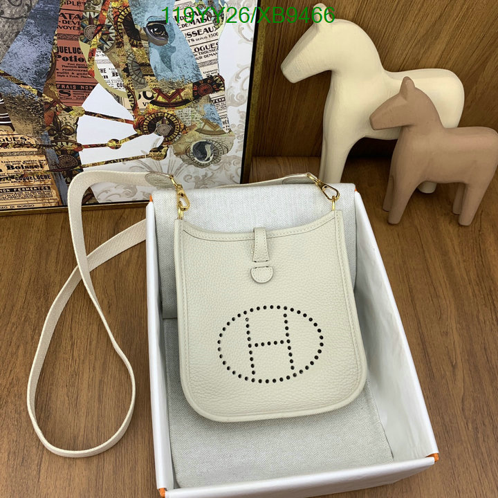 Hermes Bag-(4A)-Evelyne- Code: XB9466 $ 155USD
