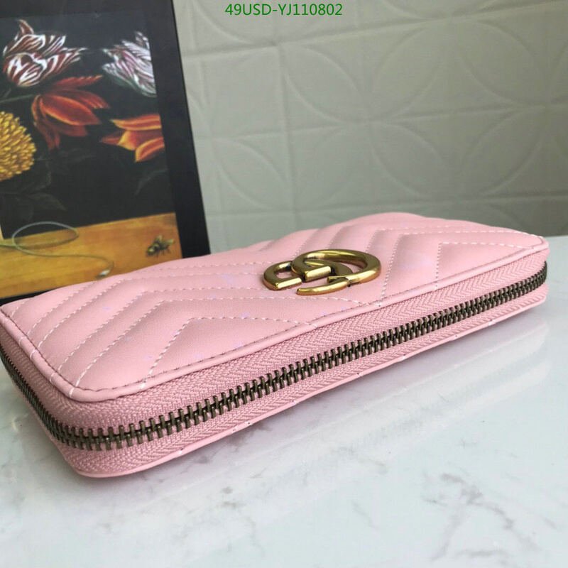 Gucci Bag-(4A)-Wallet-,Code: YJ110802,$ 64USD