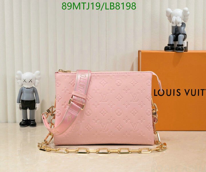 LV Bags-(4A)-Pochette MTis Bag-Twist-,Code: LB8198,$ 116USD