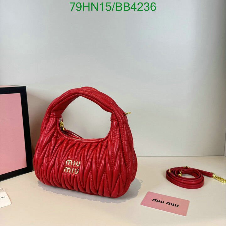 Miu Miu Bag-(4A)-Diagonal- Code: BB4236