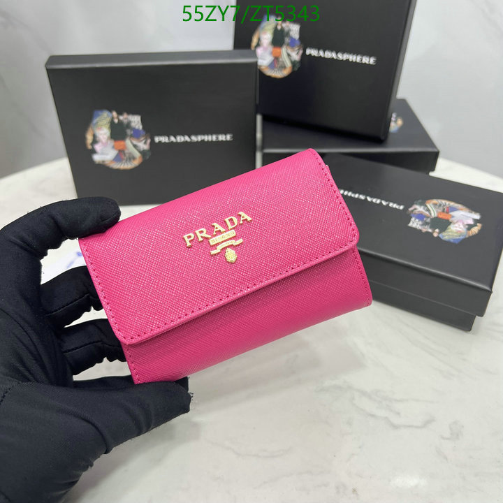 Prada Bag-(4A)-Wallet-,Code: ZT5343,$ 72USD