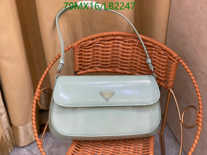 Prada Bag-(4A)-Cleo,Code: LB2247,$ 103USD