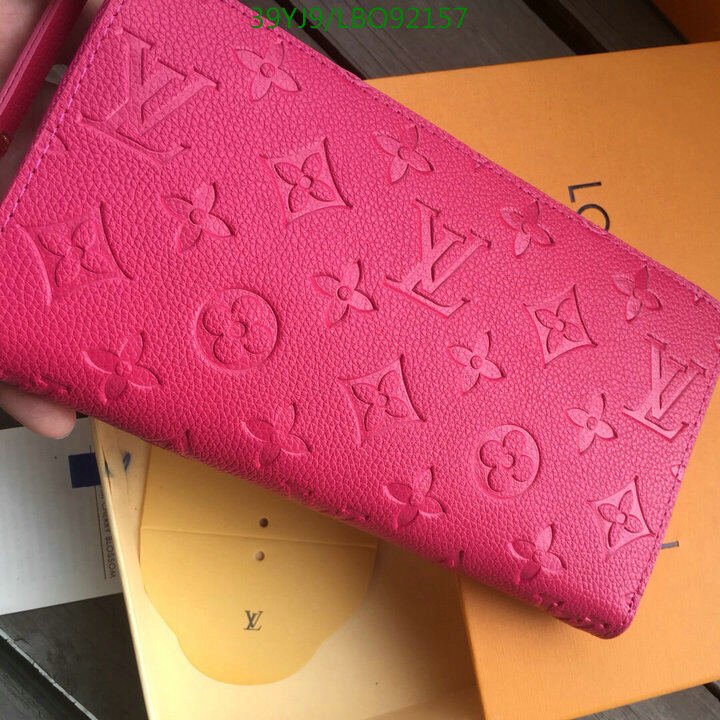 LV Bags-(4A)-Wallet-,Code: LB092157,