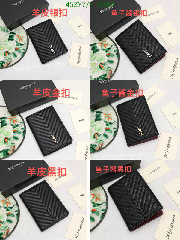 YSL Bag-(4A)-Wallet-,Code: HT3380,$ 59USD