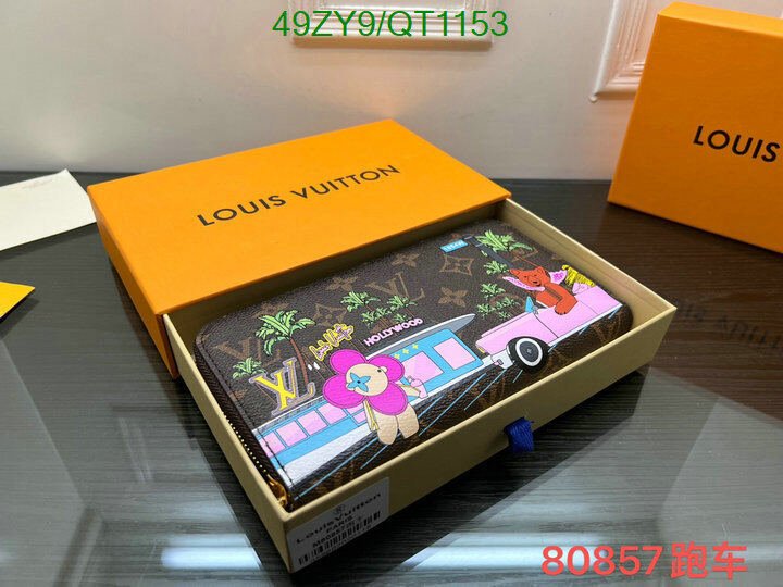 LV Bag-(4A)-Wallet- Code: QT1153 $ 64USD