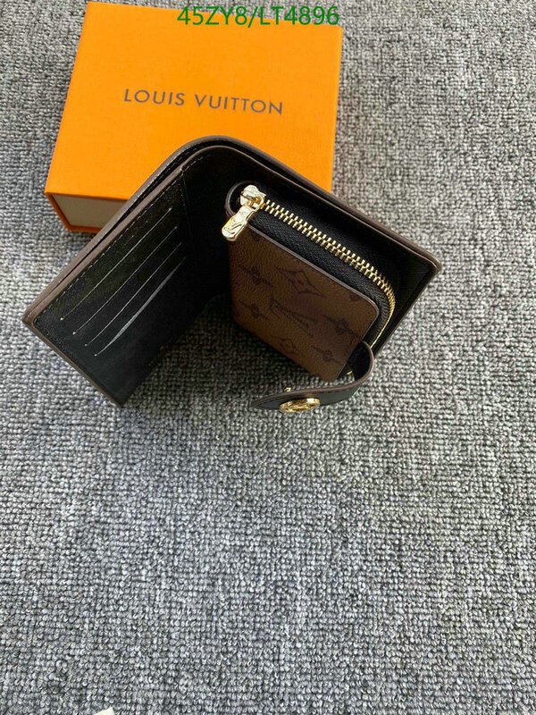 LV Bags-(4A)-Wallet-,Code: LT4896,$ 59USD