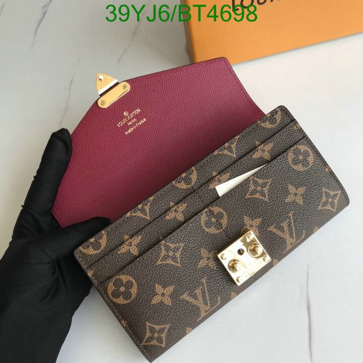 LV Bag-(4A)-Wallet- Code: BT4698 $ 51USD