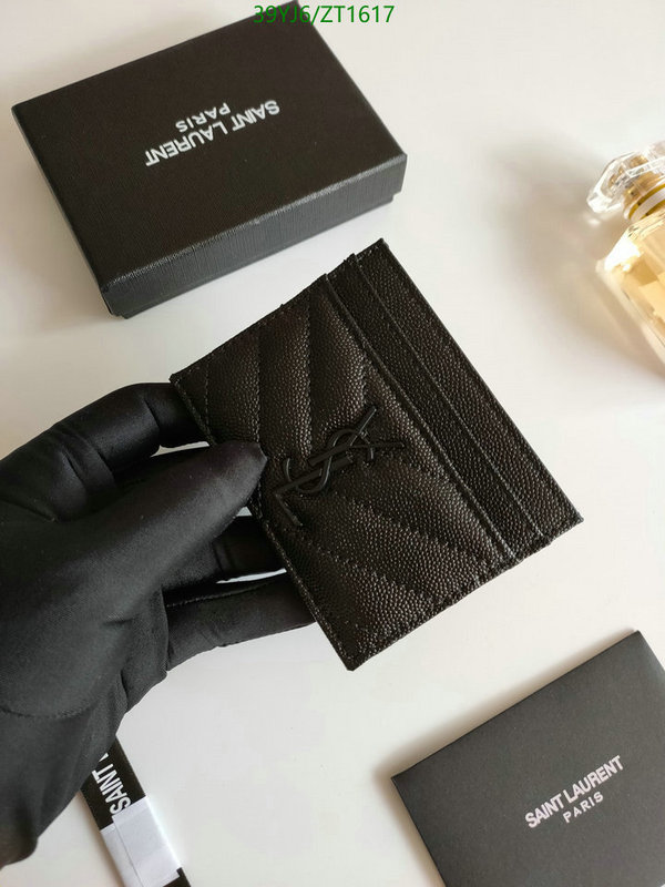 YSL Bag-(4A)-Wallet-,Code: ZT1617,$ 51USD