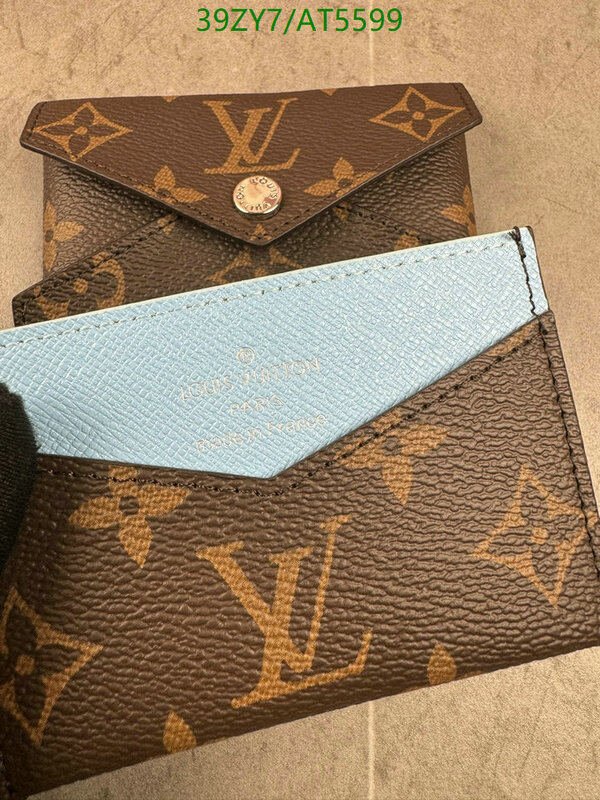 LV Bag-(4A)-Wallet- Code: AT5599 $ 51USD