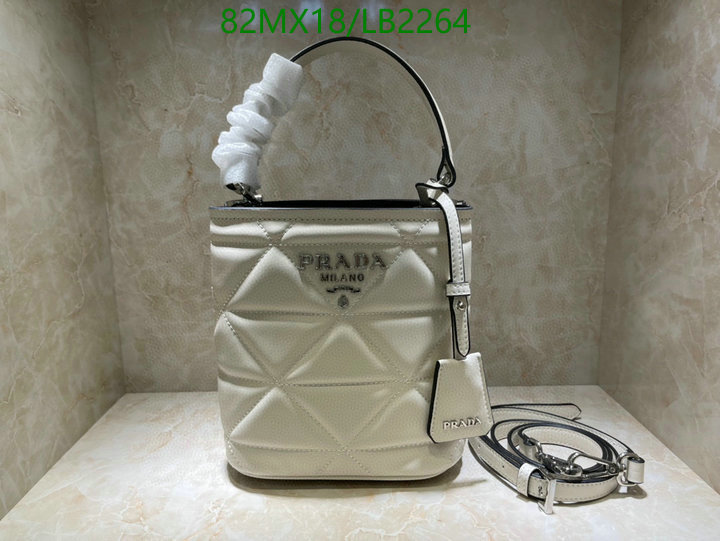 Prada Bag-(4A)-Bucket Bag- Code: LB2264 $ 107USD