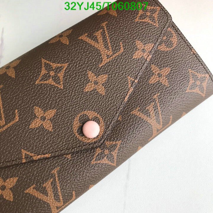 LV Bags-(4A)-Wallet-,Code: T060807,$ 42USD