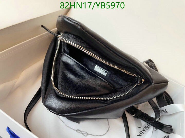 Prada Bag-(4A)-Triangle-,Code: YB5970,$ 107USD