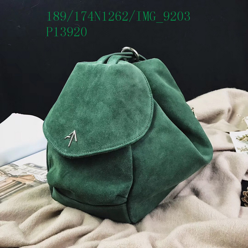 Manu Atelier Bag-(4A)-Backpack-,Code:MAB110703,$ 246USD