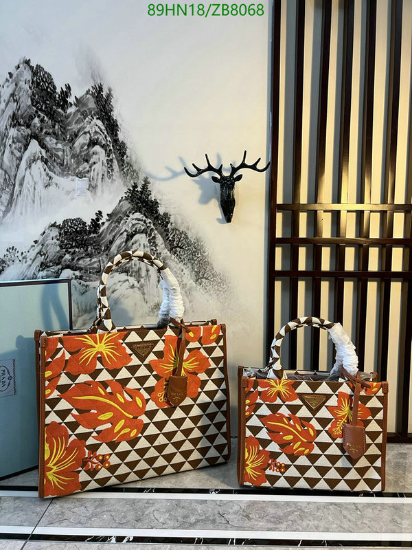 Prada Bag-(4A)-Handbag- Code: ZB8068 $ 116USD