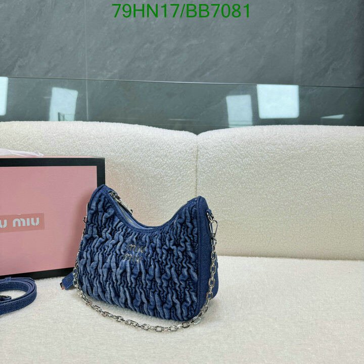 Miu Miu Bag-(4A)-Crossbody- Code: BB7081 $ 103USD