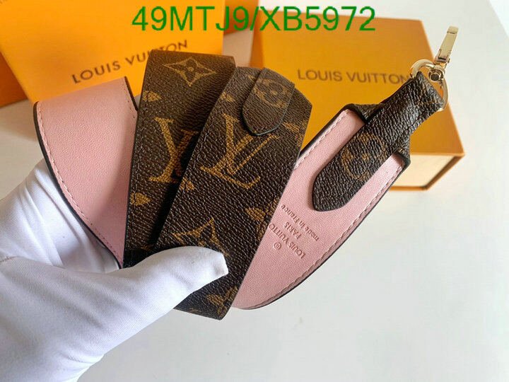 LV Bags-(4A)-Shoulder Strap-,Code: XB5972,$ 64USD