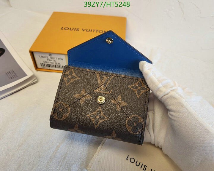 LV Bags-(4A)-Wallet-,Code: HT5248,$ 51USD