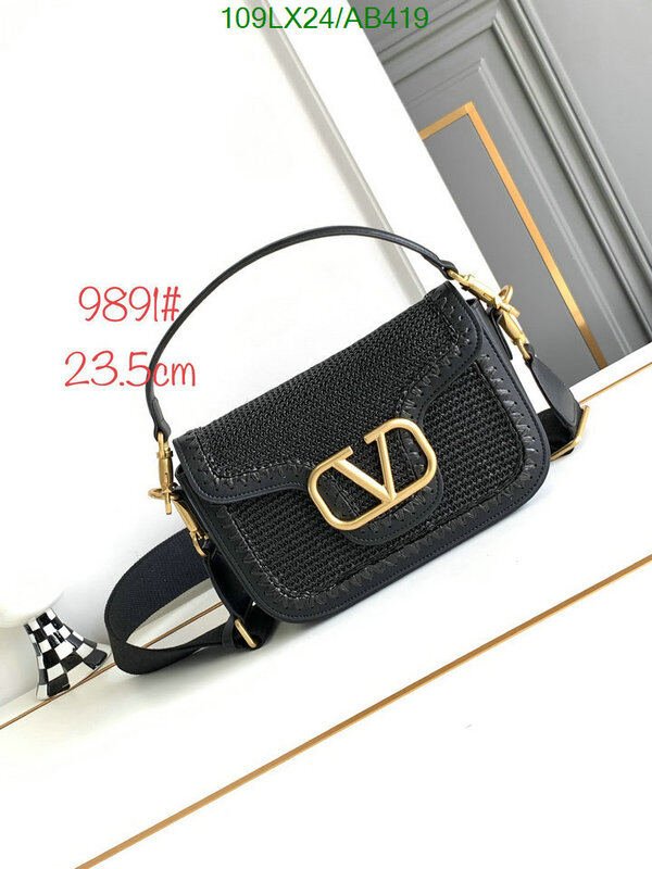 Valentino Bag-(4A)-LOC-V Logo Code: AB419 $ 142USD