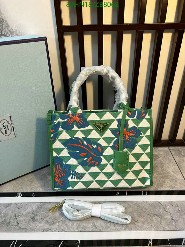 Prada Bag-(4A)-Handbag- Code: ZB8068 $ 116USD