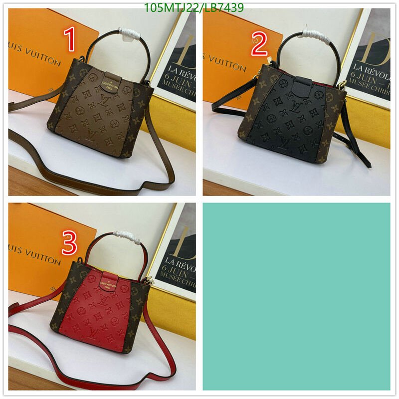 LV Bags-(4A)-Pochette MTis Bag-Twist-,Code: LB7439,$ 137USD