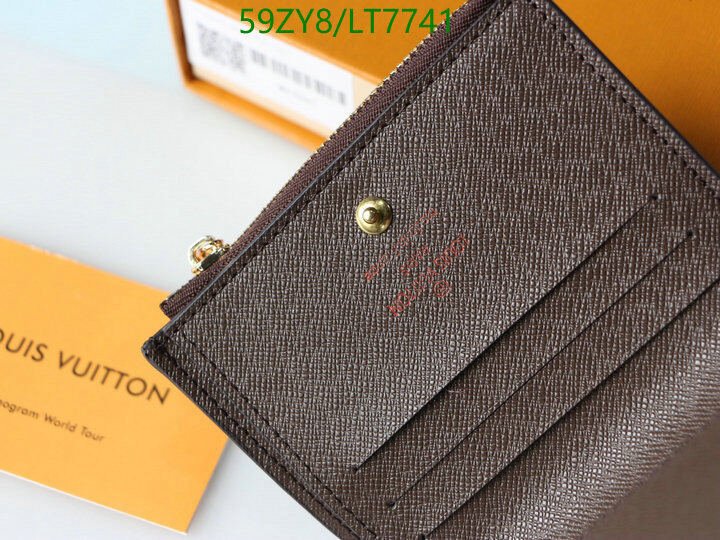 LV Bags-(4A)-Wallet-,Code: LT7741,$ 77USD