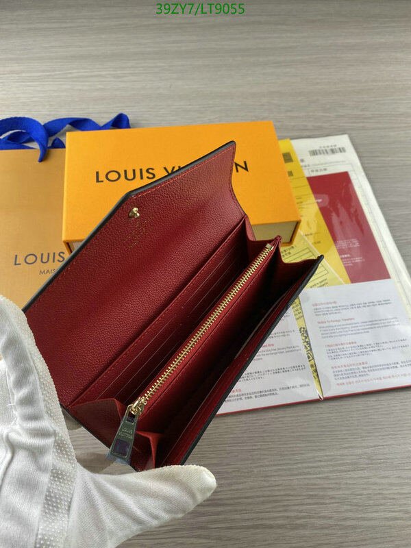LV Bags-(4A)-Wallet-,Code: LT9055,$ 51USD