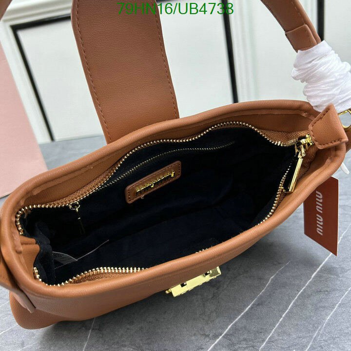 Miu Miu Bag-(4A)-Handbag- Code: UB4738 $ 103USD