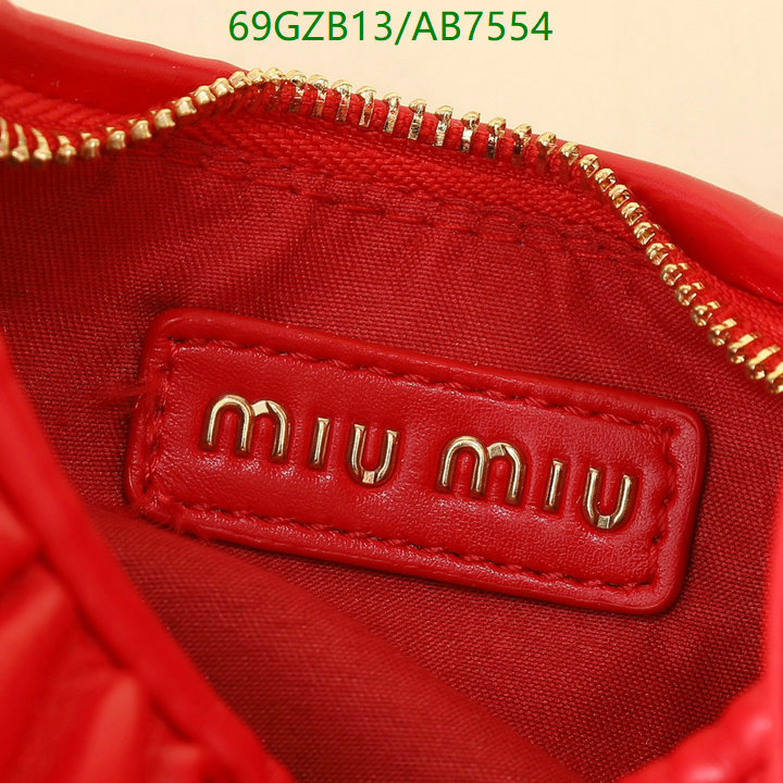 Miu Miu Bag-(4A)-Crossbody- Code: AB7554 $ 90USD