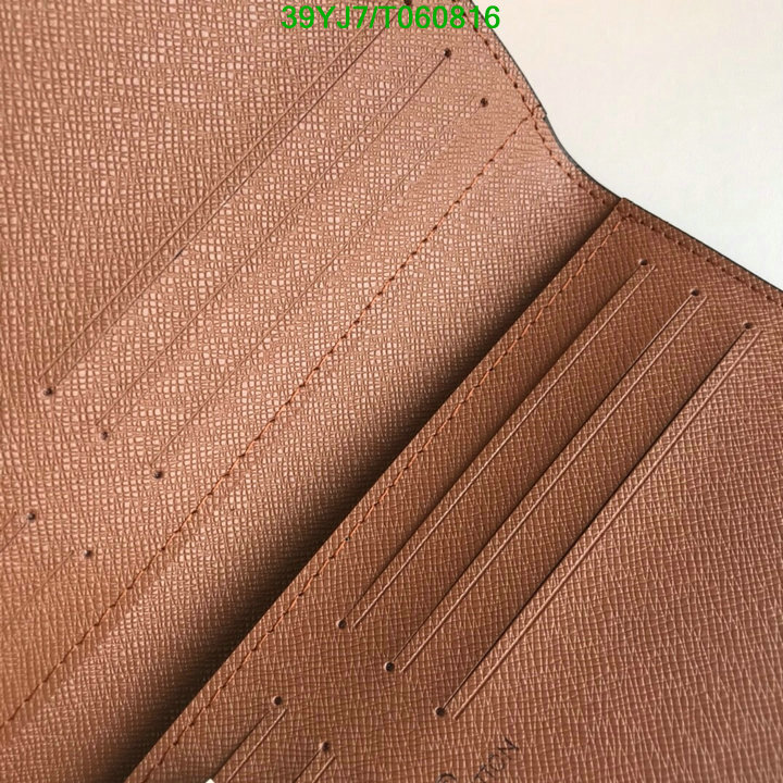 LV Bags-(4A)-Wallet-,Code: T060816,$ 51USD