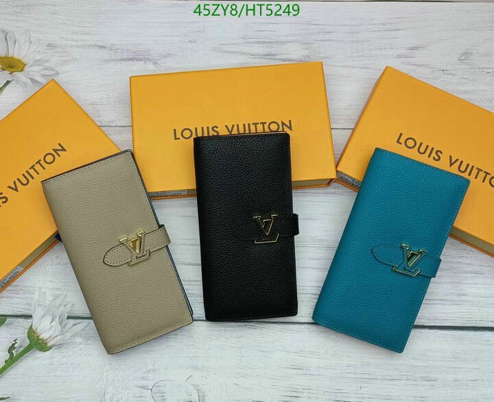 LV Bags-(4A)-Wallet-,Code: HT5249,$ 59USD