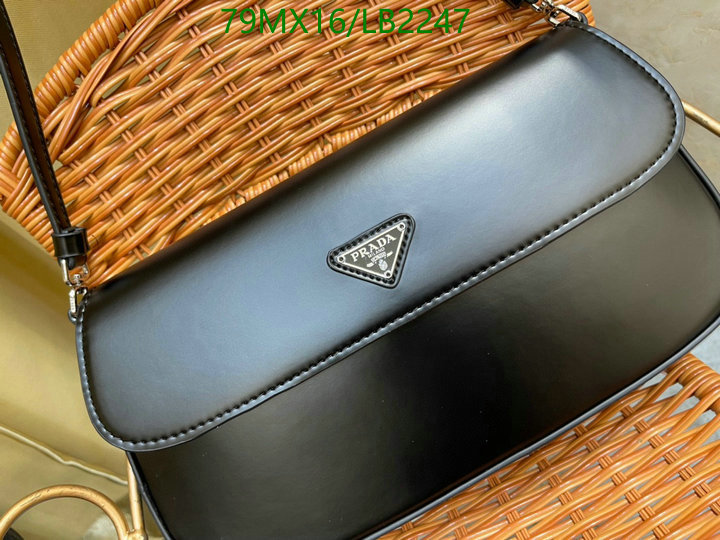 Prada Bag-(4A)-Cleo Code: LB2247 $ 103USD