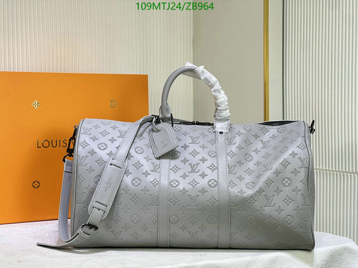 LV Bags-(4A)-Keepall BandouliRe 45-50-,Code: ZB964,$ 142USD
