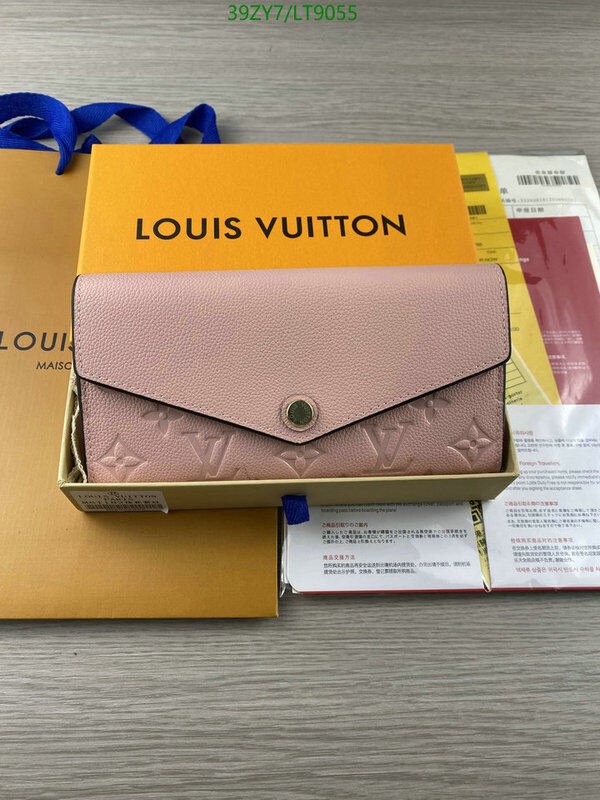 LV Bags-(4A)-Wallet-,Code: LT9055,$ 51USD