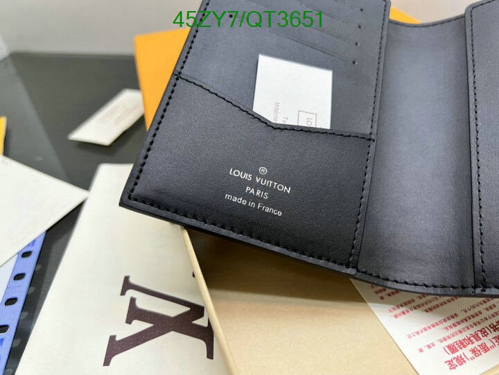 LV Bag-(4A)-Wallet- Code: QT3651 $ 59USD
