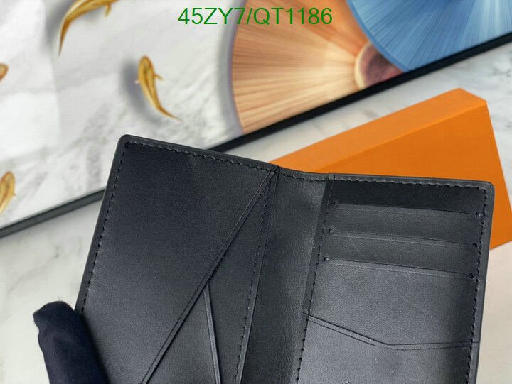 LV Bag-(4A)-Wallet- Code: QT1186 $ 59USD
