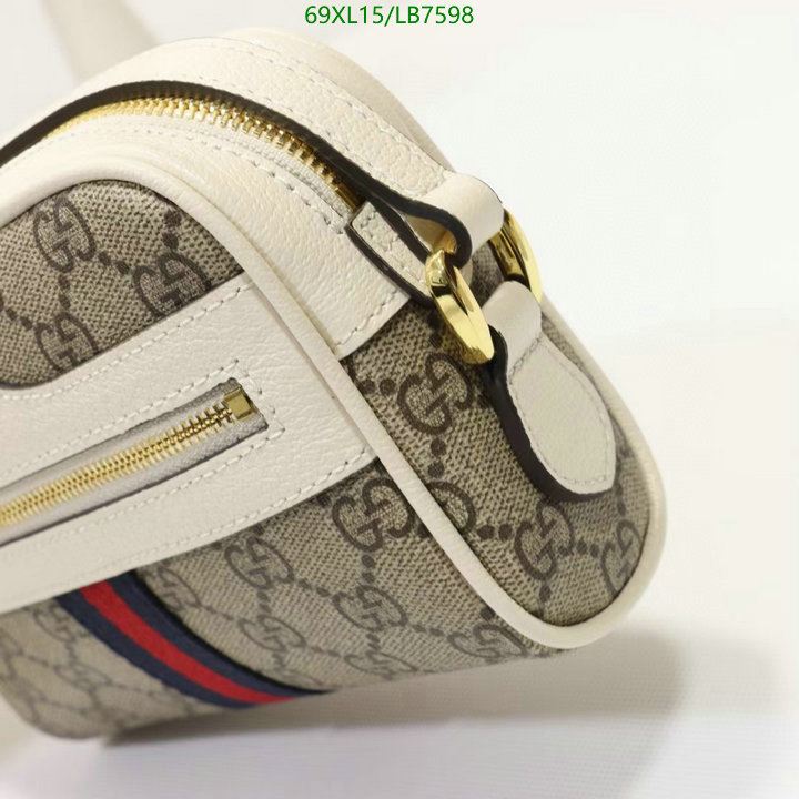 Gucci Bag-(4A)-Ophidia-G,Code: LB7598,$ 90USD
