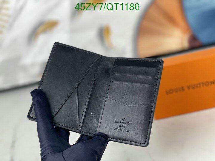 LV Bag-(4A)-Wallet- Code: QT1186 $ 59USD