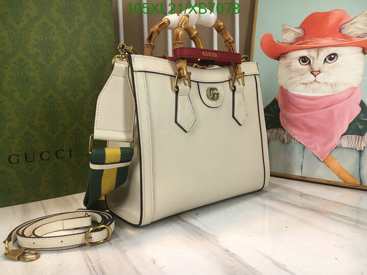 Gucci Bag-(4A)-Diana-Bamboo-,Code: XB7078,$ 137USD