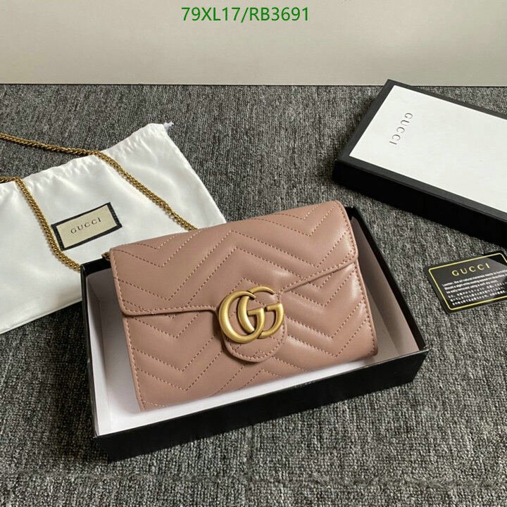 Gucci Bag-(4A)-Diagonal- Code: RB3691 $ 103USD