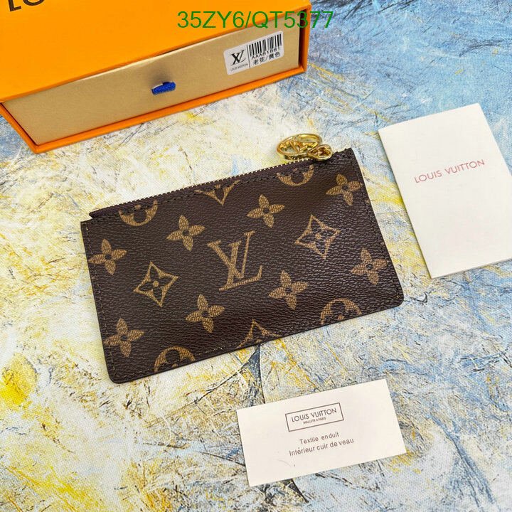 LV Bag-(4A)-Wallet- Code: QT5377 $ 46USD