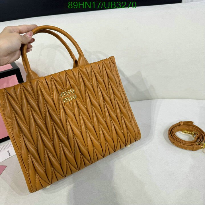 Miu Miu Bag-(4A)-Handbag- Code: UB3270 $ 116USD