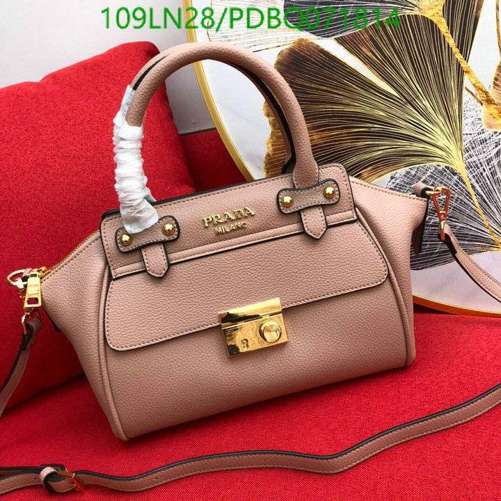 Prada Bag-(4A)-Handbag-,Code:PDBQ071814,$ 142USD