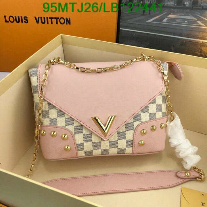 LV Bags-(4A)-Pochette MTis Bag-Twist-,Code: LB122441,$ 124USD