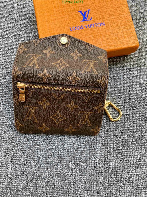 LV Bags-(4A)-Wallet-,Code: LT4873,$ 46USD