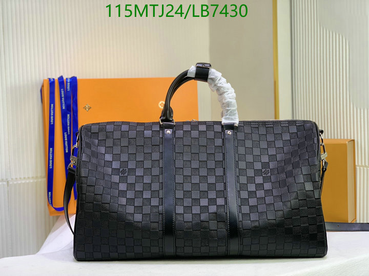 LV Bags-(4A)-Keepall BandouliRe 45-50-,Code: LB7430,$ 150USD